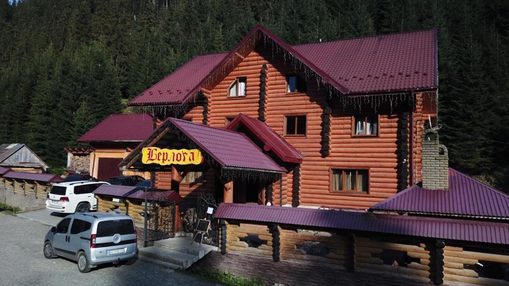 Hotel Berloga-Sinevir Synevyrsʼka Polyana المظهر الخارجي الصورة